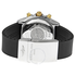 Breitling Chrono Galactic White Dial Black Rubber Strap Men's Watch c13358l2/a685 - 136s
