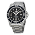 Breitling Superocean 44 Black Dial Stainless Steel Automatic Men's Watch A1739102-BA77SS A1739102-BA77-162A