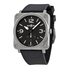 Bell and Ross Aviation Black Dial Men's Watch BLR BRS-BLC-ST