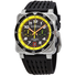 Bell and Ross Carbon Fibre Chronograph Dial Men's Limited Edition Watch BR0394-RS19/SRB