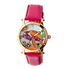 Bertha Chelsea Turtle Mother of Pearl Dial Pink Leather Strap Ladies Watch BR4904