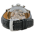 Baume et Mercier Baume and Mercier Capeland Flyback Chronograph Grey and Silver Dial Leather Men's Watch 10086