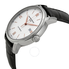 Baume et Mercier Baume and Mercier Classima Silver Dial Black Leather Automatic Men's Watch 10075