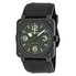Bell and Ross Military Automatic Green Dial Men's Watch BR0392-TYPE-MIL