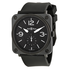 Bell and Ross Aviation Black Ceramic Watch BRS-BL-CER-SRB BRS-BL-CERAMIC/SRB