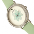 Bertha Delilah Quartz Crystal White Dial Ladies Watch BR8601