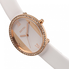 Bertha Ingrid Quartz Crystal White Dial Ladies Watch BR9105