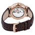 Blancpain Villeret Silver Dial 18kt Rose Gold Brown Leather Men's Watch 6263-3642-55B