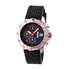 Breed Socrates Chronograph Black Dial Black Silicone Men's Watch 6304