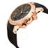 Breguet Marine Royal Black Dial Rubber Men's Watch 5847BRZ25ZV 5847br/z2/5zv