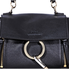 Chloe Mini Faye Shoulder Bag- Black CHC18AS140HGJ001