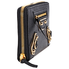 Balenciaga Classic Metallic Edge Continental Zip Wallet- Black 390187 AQ40G 1000