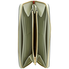 Celine Cabas Bi-color Large Wallet- Green/Red 105013AFF.29JB