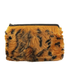 Celine Solo Leopard Shearling Pouch-Orange 108853AX8.20BG