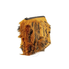 Celine Solo Leopard Shearling Pouch-Orange 108853AX8.20BG