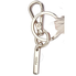 Fendi Monster Eyes Fur Backpack Key Chain 7AR457 7VM