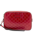Gucci Red Leather Pouch 475429 CWCBN 8646