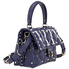 Valentino Candystud Medium VLTN Shoulder Bag- Blue RW2B0B55XQC/E CG4