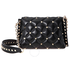 Valentino Rockstud Quilted Shoulder Bag- Black RW0B0C72NAP 0NO