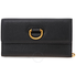 Burberry D-ring Grainy Leather Continental Wallet 4074955