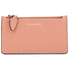 Burberry Two-tone Leather Zip Card Case- Dusty Rose 4076671
