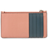 Burberry Two-tone Leather Zip Card Case- Dusty Rose 4076671