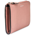 Burberry Two-tone Leather Ziparound Wallet- Dusty Pink 4076660