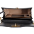 Chloe C Clutch in Shiny & Suede Calfskin- Black CHC19SS192A37001