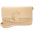 Chloe C Clutch with Chain- Blondie Beige C19SS192A37290