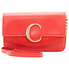 Chloe C Clutch with Chain- Plaid Red CHC19SS192A37640