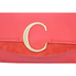 Chloe C Clutch with Chain- Plaid Red CHC19SS192A37640