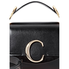 Chloe Mini C Shoulder Bag- Black CHC19US193A37001