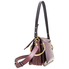 Chloe Small Roy Glossy Shoulder Bag- Burnt Brown CHC18US104A0925B