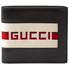 Gucci Men's Billfold Wallet New Black  Billfold 408827 CWGRN 1094