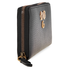 Gucci Womens Zip Around Wallet with Bow- Black 524291 CAOXT 1163