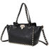 Valentino Rockstud Tote Bag- Black QW0B0037VSF-0NO