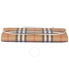 Burberry Ladies Leather Heymarket Checked Pattern Bag 4073426