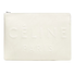 Celine Ladies Clutch bag Solo White Solo Mad In Ltr Lg Clutch Size One Size 109413B5J.01BC