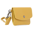 Coach Ladies Card Case Leather Flax Mtlc Intrior Crd Pch 21086 DKFLX