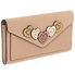 Coach Ladies Continental Wallet Leather Beige Hrt App 29985 DKEQO