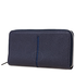Tod's Tods Men's Long Yen Wallet Navy/Blue P.F.Zip Ard Nuo Cc 20X9.5 XAMACHA1400TNP0U51
