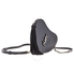 Saint Laurent Heart Leather Shoulder Bag- Black 5406940XB6D1000