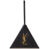 Saint Laurent Ladies Leather Pyramid Black Sl Pyramid Bag Leather 533469COP0W1000