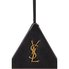 Saint Laurent Ladies Leather Pyramid Black Sl Pyramid Bag Leather 533469COP0W1000