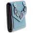Coach Ladies Leather Chambray Blue Hrt App Sml Wall 29747 DKCMB