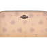 Coach Ladies Zip Around Wallet Leather Beige Wst Hrt Acc Zip 29743 DKNQ1