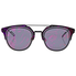 Dior Composit Grey with Violet Flash MIrror Pattern Round Unisex Sunglasses DIORCOMPOSIT1.0 003/TT 62