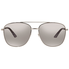 Gucci Gucci Silver Square Men's Sunglasses GG0410SK 002 61 GG0410SK 002 61