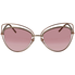 Marc Jacobs Marc Jacobs Pink Beige Cat Eye Ladies Sunglasses MARC8S0TXA56 MARC8S0TXA56
