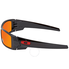 Oakley Gascan Prizm Ruby Wrap Men's Sunglasses OO9014 901444 60 OO9014 901444 60
